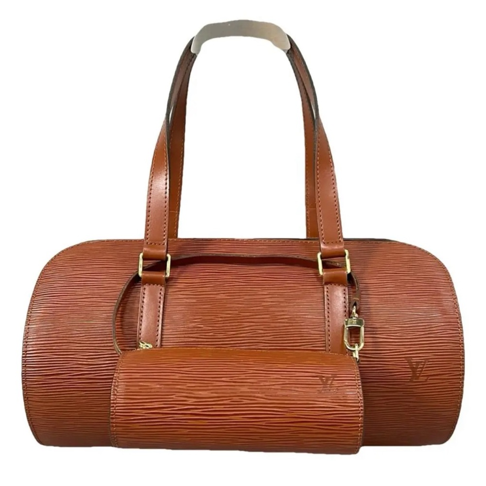 Louis Vuitton Vintage Papillon Epi Soufflot - with Baby Papillon in Kenyan Fawn - Picture 14 of 16